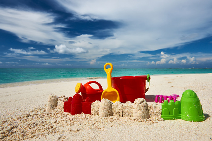 Песчаные пляжи для родителей и детей