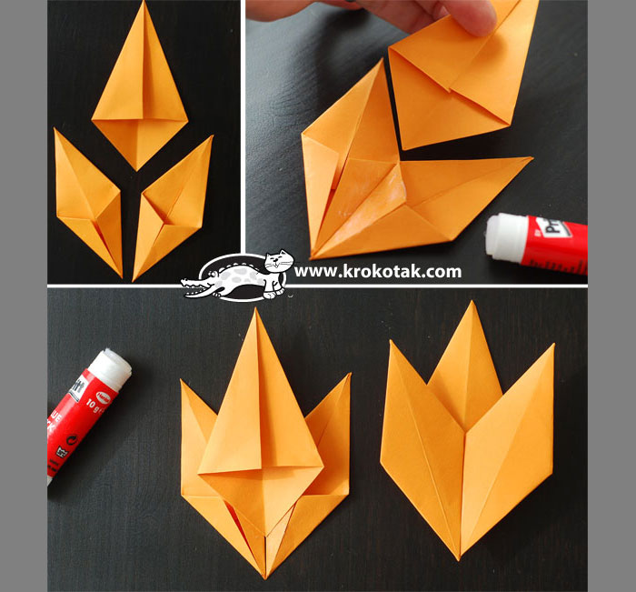 Ракета, модульное оригами