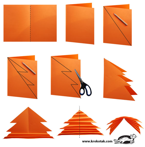 Осенние оригами. Поделки из цветной бумаги