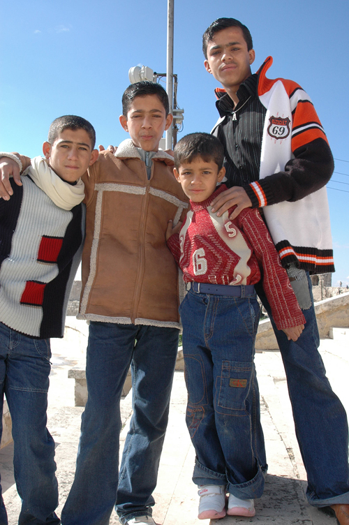 Сирийские подростки
