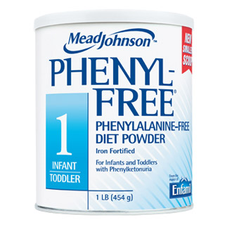 Лечебная смесь Mead Johnson Фенил-фри при фенилкетонурии