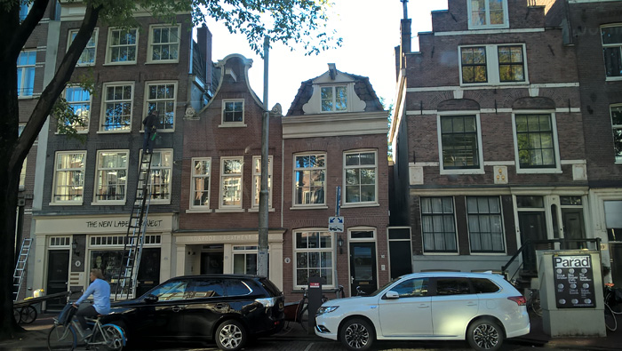 Улица в центре старого Амстердама