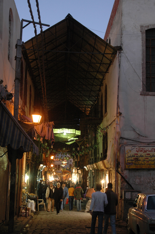 Крытый рынок Аль-Хамидийя в Дамаске