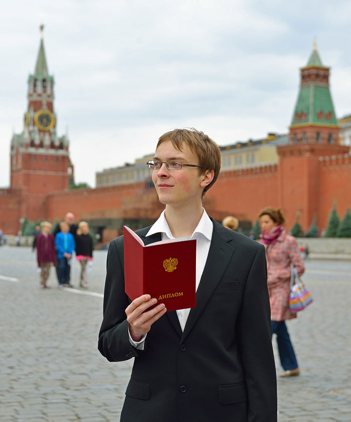 Студент в Москве