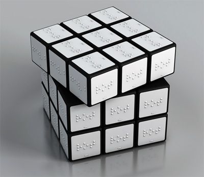 Кубик Рубика для слепых
