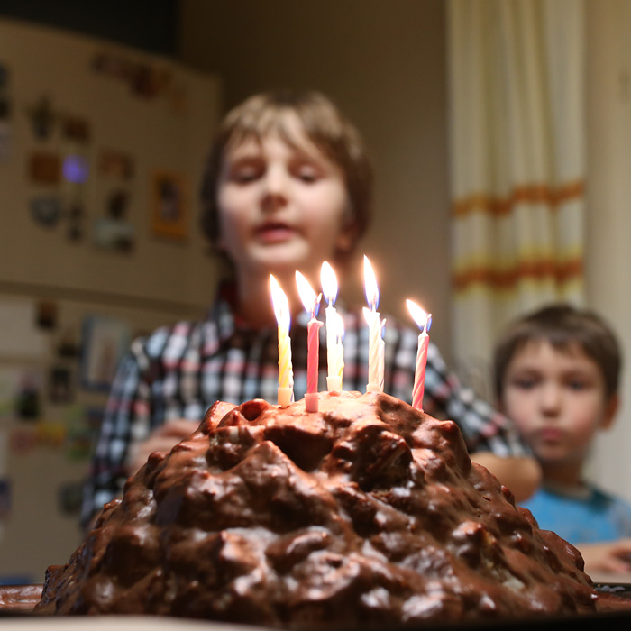 Именинный торт на 8 лет