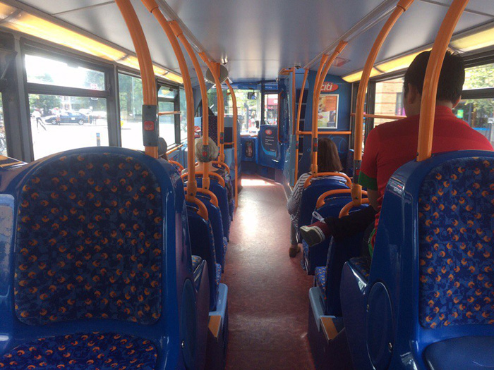 Автобус в Кембридже
