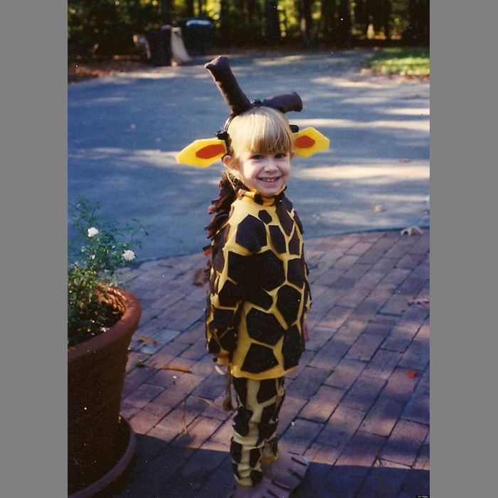 костюм жирафа