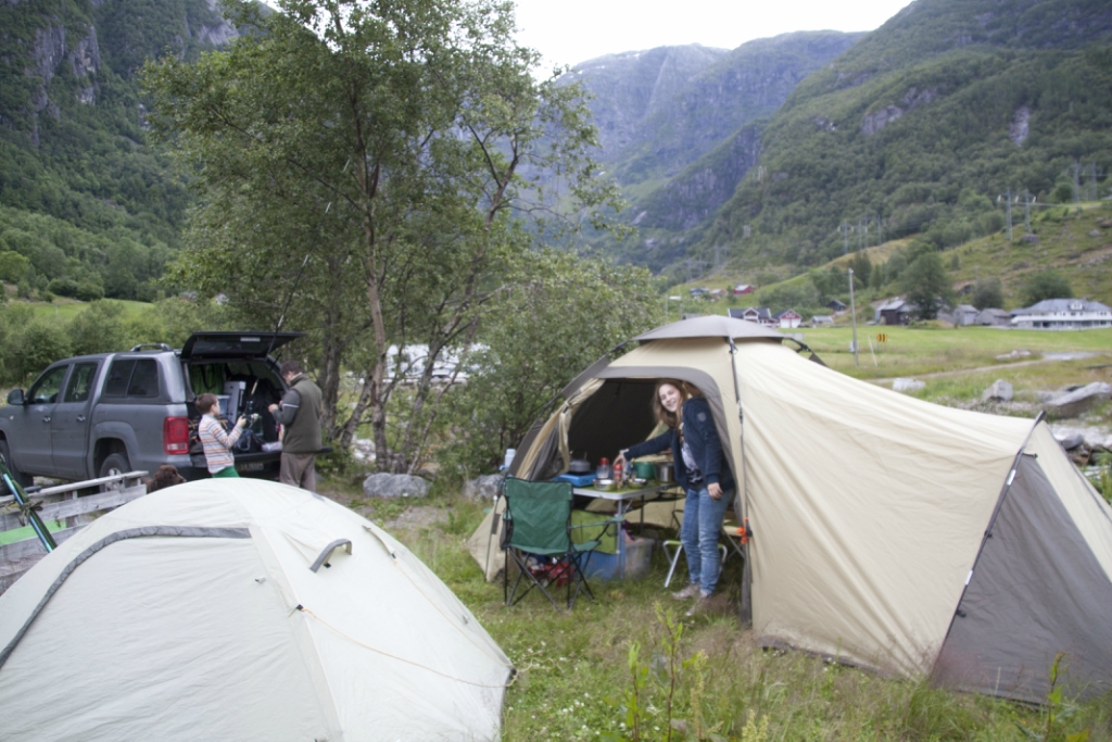 Путешествие с палаткой по Норвегии