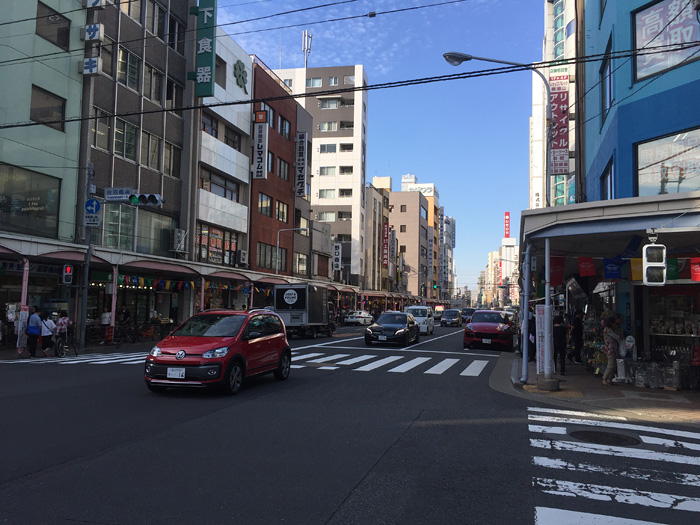 Улица Каппабаши в Токио
