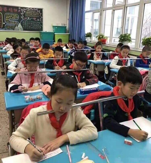 Контроллеры осанки для школьников в Китае