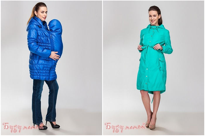 Слингокуртка и пальто для беременных