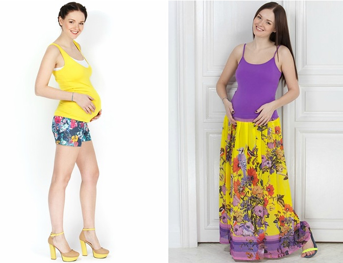 Одежда для беременных на жару
