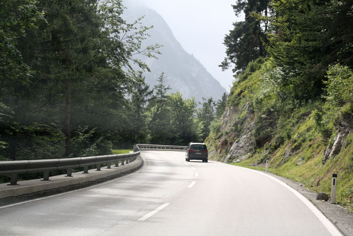 Дорога в Австрийских Альпах