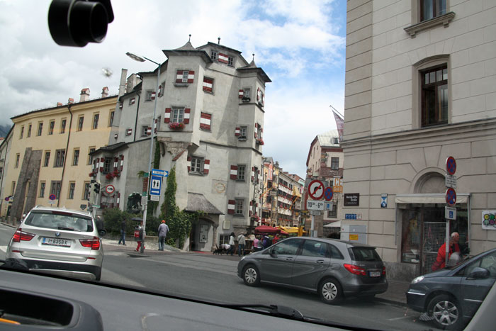 Здания в центре Инсбрука