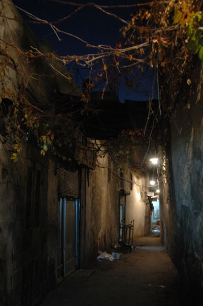 Переулок в старинном центре Дамаска