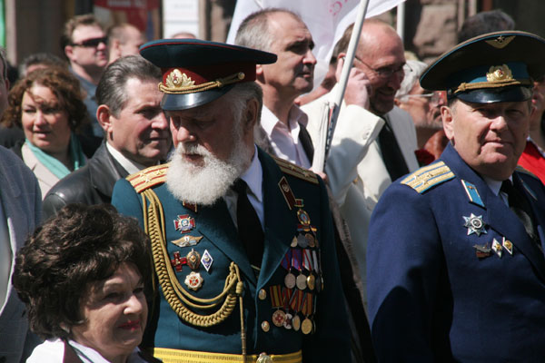 Ветераны на Майдане Незалежности