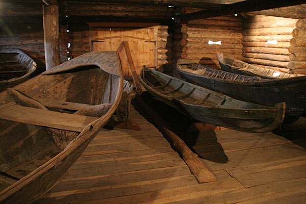 Лодки поморов