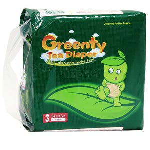 Отзывы о подгузниках Greenty (Гринти) Tea Diaper