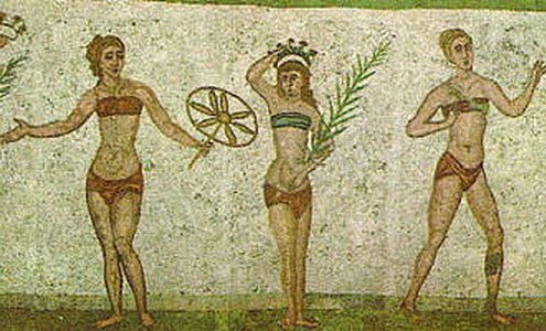 Античные купальники