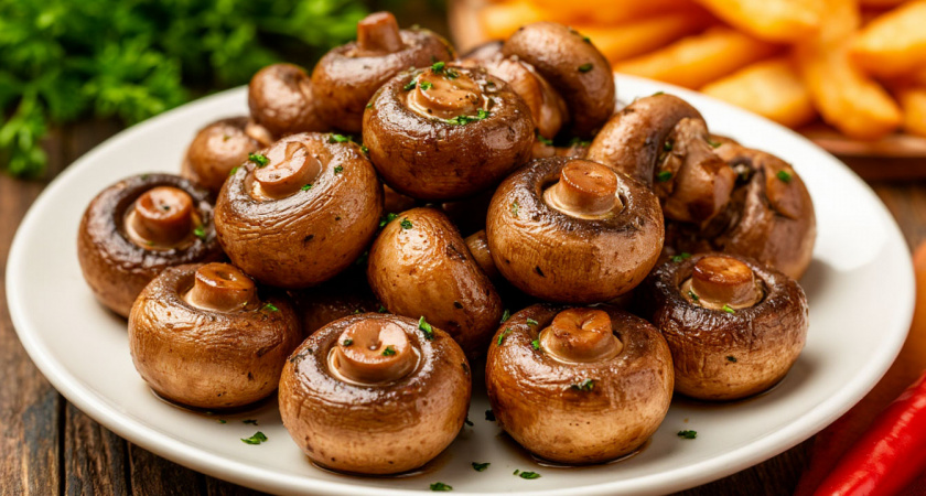 Жарите шампиньоны, а получаете резиновое нечто? Учитесь, как надо: научил повар - теперь получаются сочные и золотистые