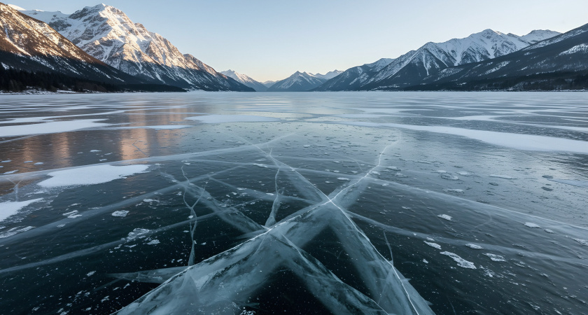 Не ходи на лёд, малыш! Как научить ребёнка спасаться, если лёд треснул