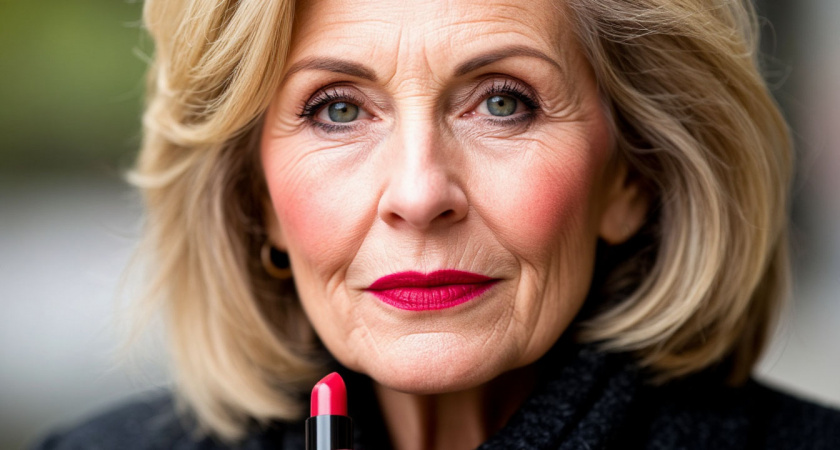 5 лучших зимних оттенков помады для женщин 50+: когда лицо особенно нуждается в цвете