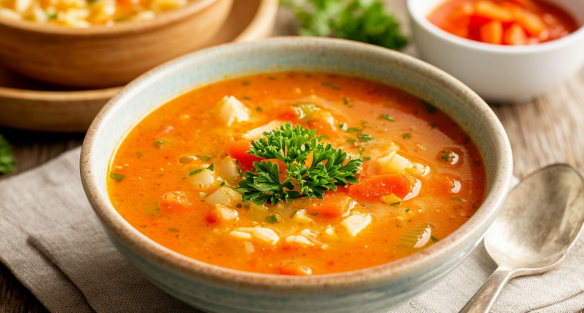 Беру картошку, печень и яйца — готовлю бюджетный суп-простачок «на каждый день»