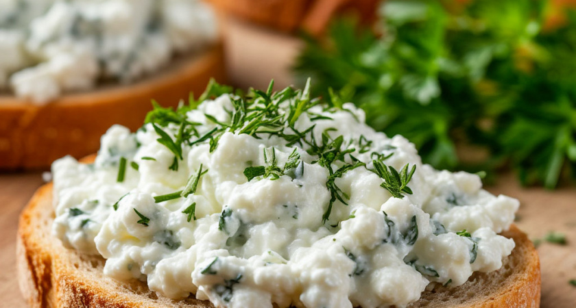 Бутеры с колбасой больше не в тренде: намазку-выручалочку готовлю за 5 минут - нужны 2 ингредиента и зелень