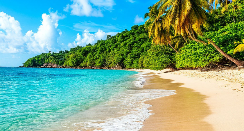 Зачем Турция и Бали, когда есть эти 4 диких райских пляжа - море в феврале без толп и с пустыми шезлонгами