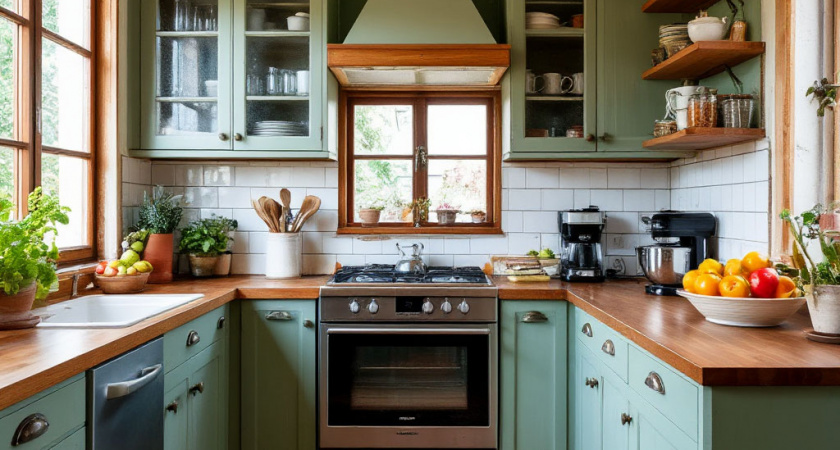 Кухня 5 метров: как корейцы умещают все и не сходят с ума - приемы, которые отлично переносятся на российские хрущевки