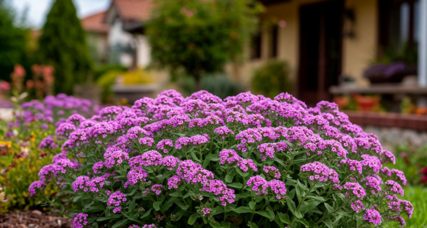 Медовый аромат на весь сад - эффектный куст с огромными шапками. Неприхотливый и цветет с мая до заморозков