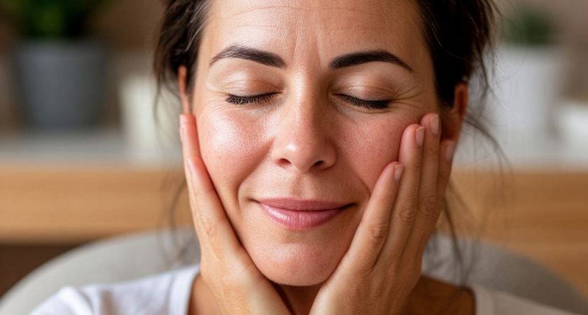 Ни один крем на такое не способен: каждый день растираю эти 4 зоны и лицо молодеет и подтягивается - эффект бомба