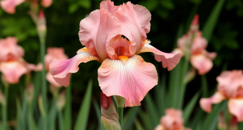 Эффектный многолетник - нежный, как утренний свет. Дарит тепло даже на затененном участке 