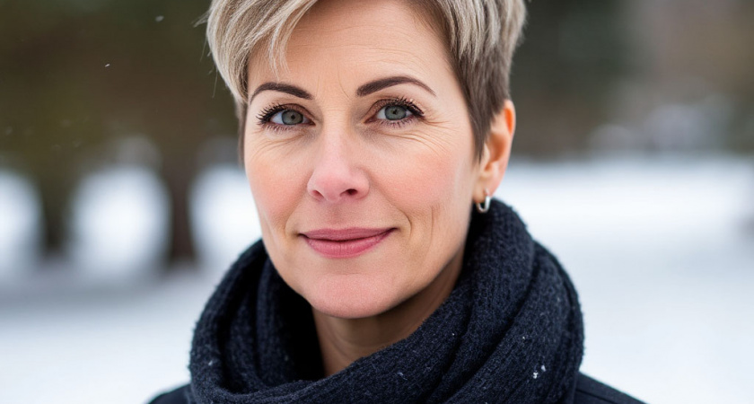 "Каре" и "боб" теперь в пролете: легкие стрижки на короткие волосы на зиму - образ для женщин 50+