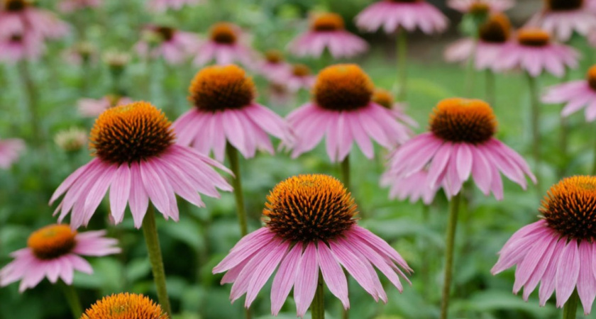 Многолетник редкой красоты - спесет сад и в жару, и в холод: не клумба, а фейерверк
