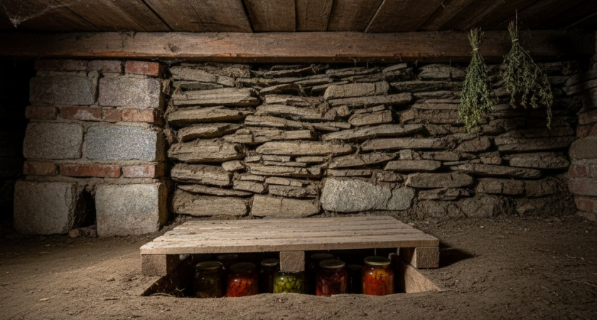 Вопрос сырости в подполе финны решают на раз–два: проще не бывает – продухи не нужны