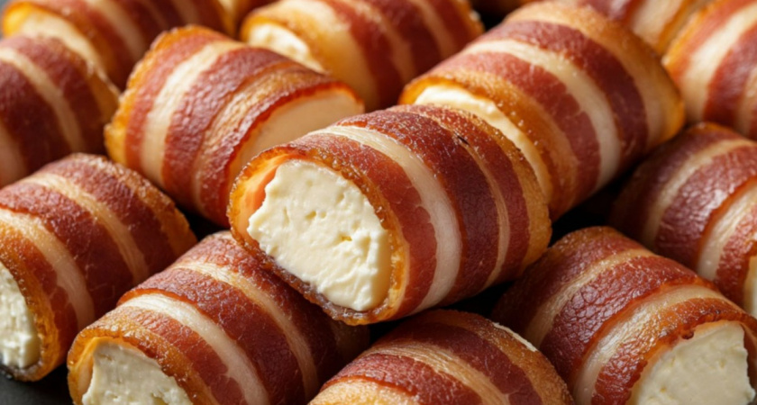 Заворачиваю сыр - и на выходе получаю божественную закуску: домашних за уши не оттащишь