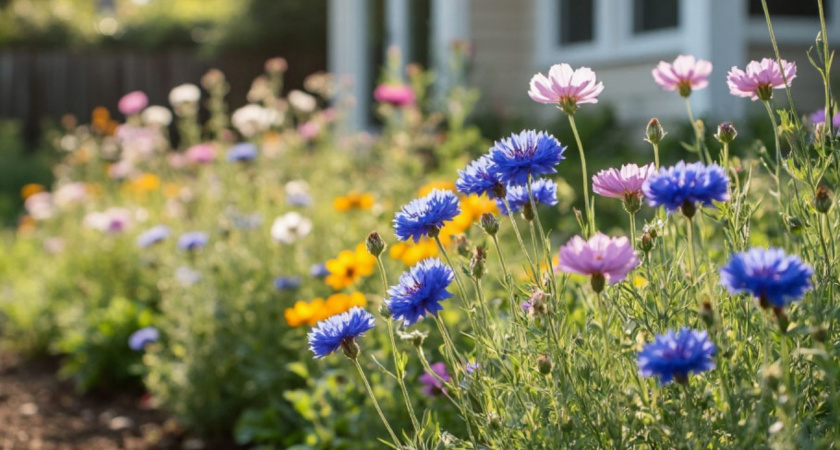 9 очаровательных и неприхотливых цветов для сада - сейте прямо в грунт и они скажут "спасибо"