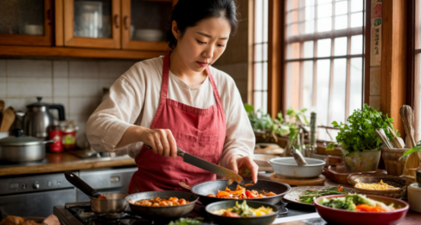 На уборку время больше не трачу, но на моей кухне всегда порядок: узнала секрет корейцев - дело в системе, которая работ