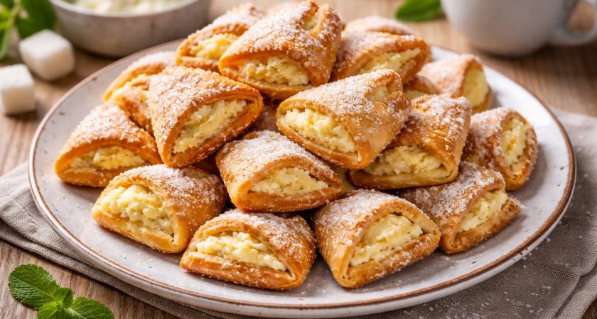 Забудьте про магазинные сладости: дома за 30 минут готовятся нежнейшие «ушки», которые улетают со стола первыми