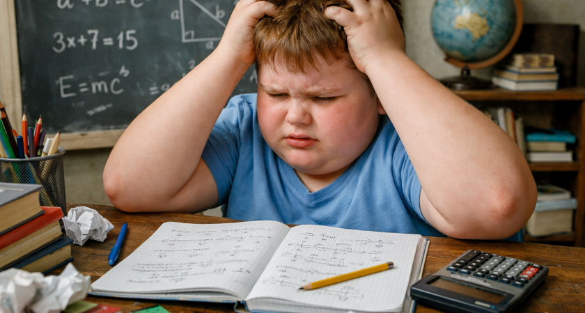 Российские педиатры выяснили, как лишний вес мешает школьникам учить математику
