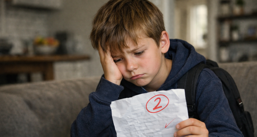 Ученые выяснили, что наказание детей за оценки оставляет «семилетнюю тень» депрессии