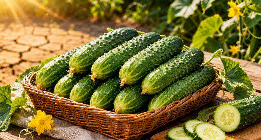 5 сортов огурцов, которые дают идеальный урожай даже в жару: ровные, хрустящие и без намёка на горечь