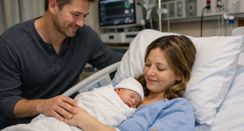 Можно ли мужу присутствовать на кесаревом сечении в российских роддомах