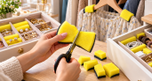 Губки-бантики из Fix Price режу на части – посуду ими не мою: 4 хитрости для шкафа, ящиков и украшений