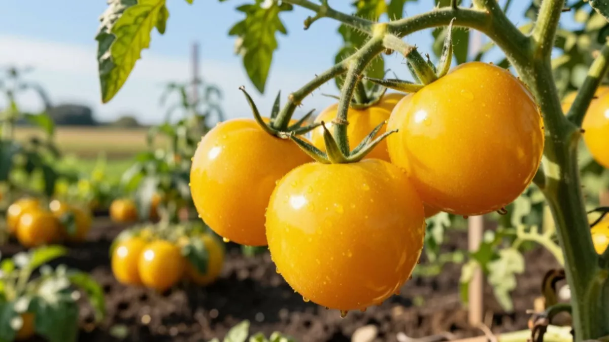 Не помидоры, а чистый мед: 5 желтых сортов без кислинки - мякоть плотная и маслянистая