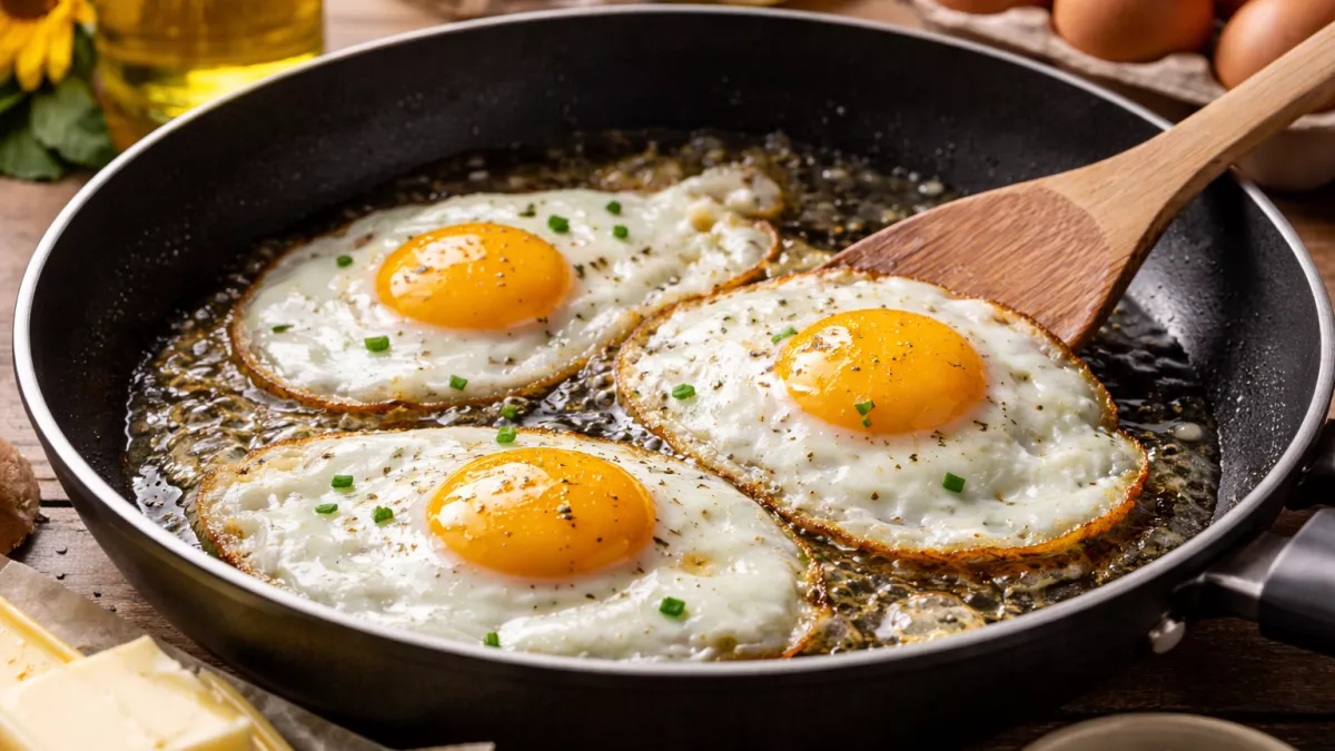 Вот почему нельзя жарить яйца на подсолнечном масле: запомните раз и навсегда