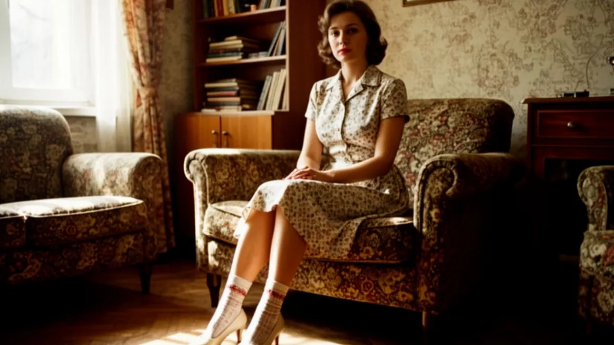 Почему женщины в СССР носили носки под туфли? Мода, о которой сейчас и не слышали