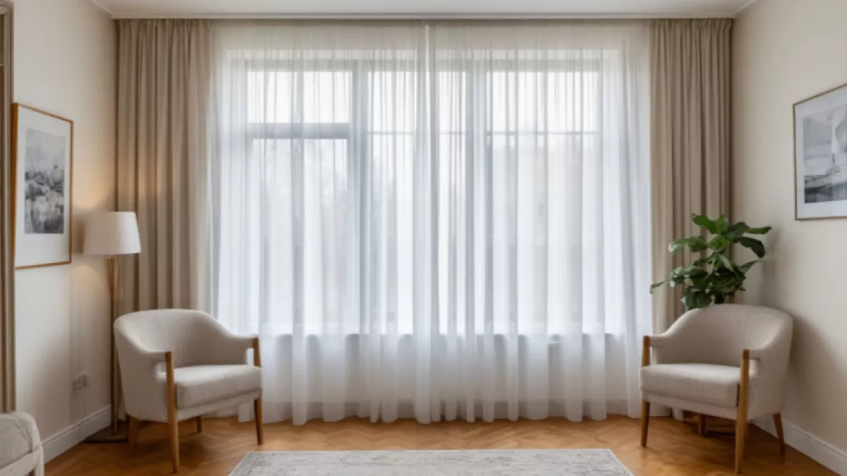 Стираю шторы не снимая с карниза: применяю пару трюков 1 раз в месяц — живу без грязи и аллергии